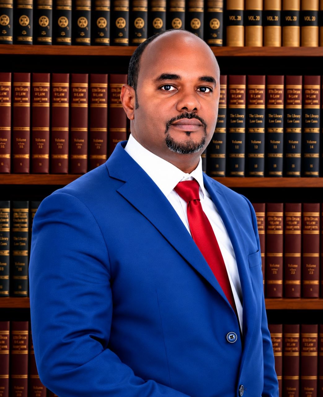 Portrait of Mr. Semere Assefa, Deputy Manager & Partner of Legacy Law Firm LLP